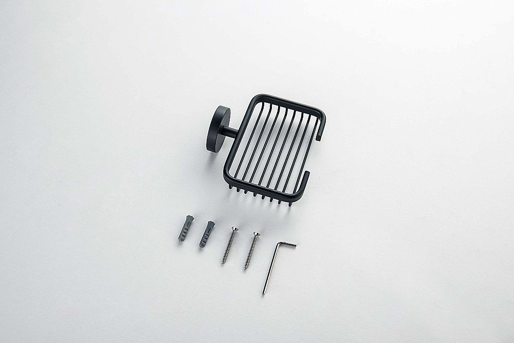 Мыльница Aquatek Бетта AQ4633MB черная матовая купить в интернет-магазине сантехники Sanbest