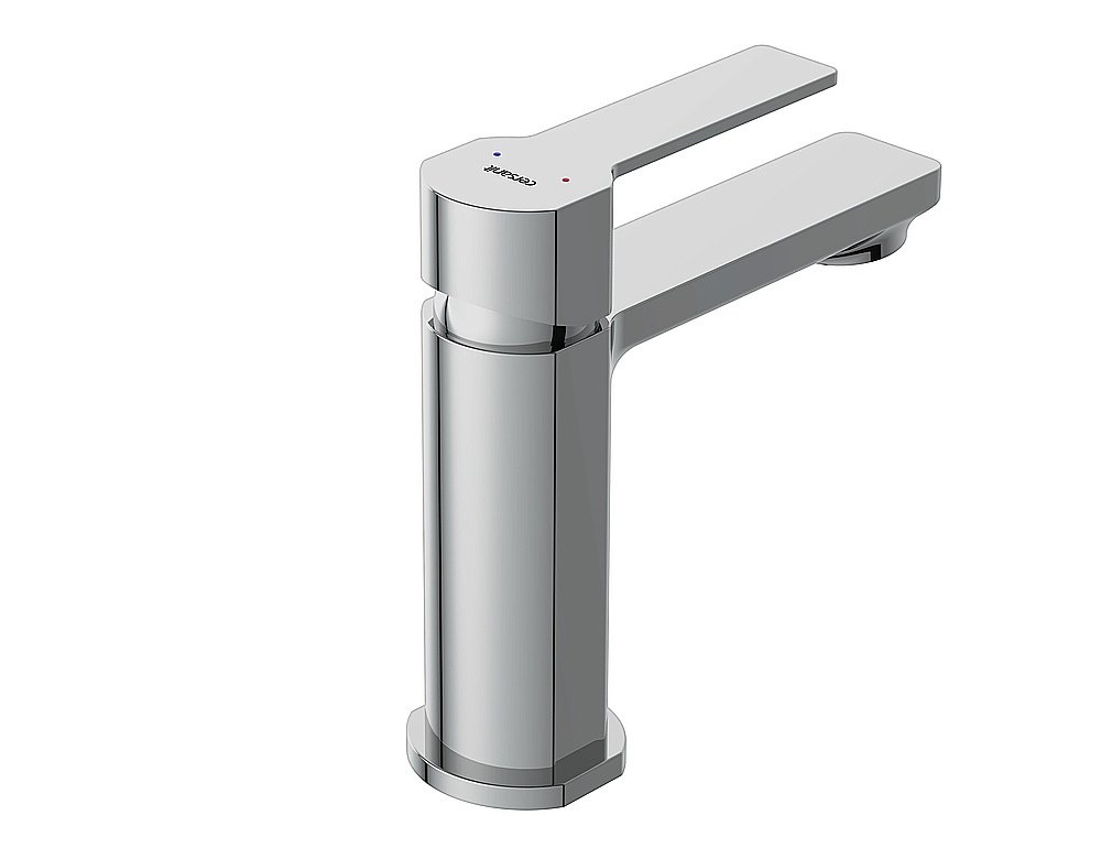 Смеситель для раковины Cersanit Smart 63047 хром купить в интернет-магазине сантехники Sanbest