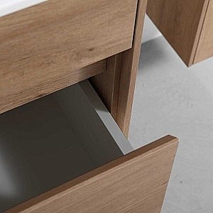 Тумба с раковиной Vincea Chiara 80 N.Oak для ванной в интернет-магазине Sanbest