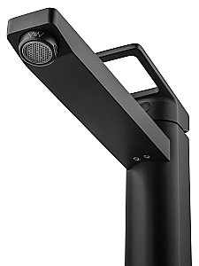 Смеситель для раковины высокий WONZON & WOGHAND FRAME, Черный матовый (WW-88239010-MB) купить в интернет-магазине сантехники Sanbest