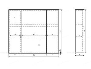 Зеркальный шкаф Alvaro Banos Viento 80 8403.5000 купить в интернет-магазине сантехники Sanbest