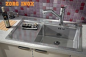Мойка для кухни ZORG Inox RX RX-7851 купить в интернет-магазине сантехники Sanbest