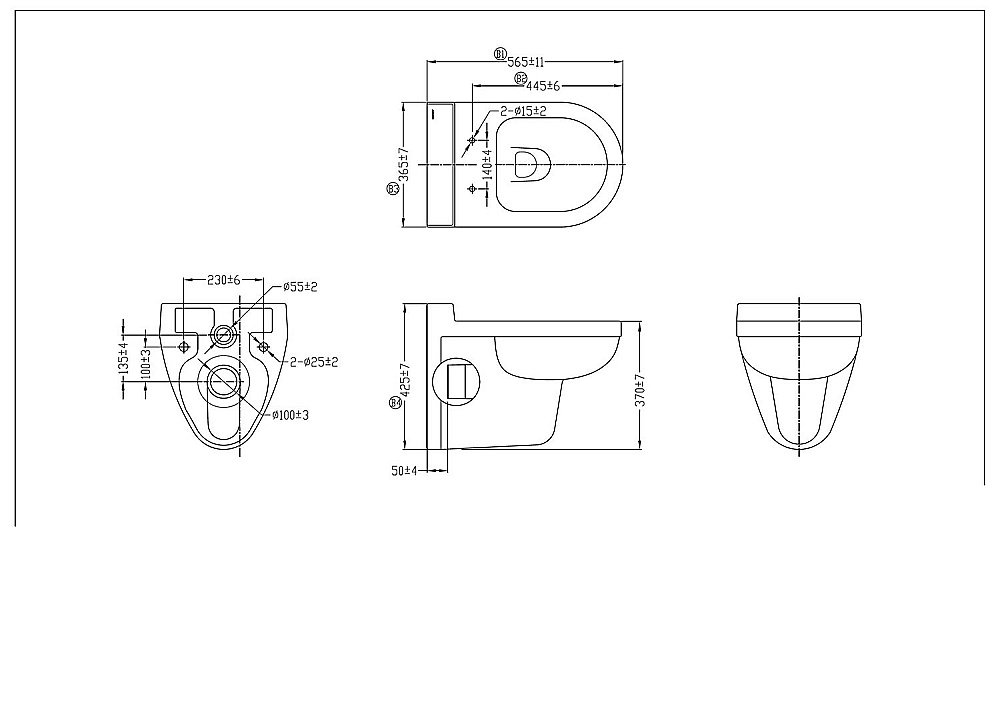 Унитаз подвесной Bravat NEW MOON C2166W-ENG с крышкой микролифт купить в интернет-магазине Sanbest