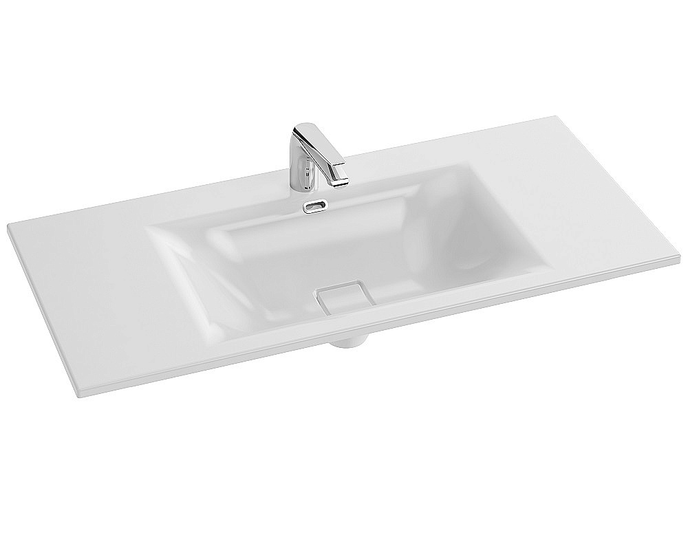 Раковина Jacob Delafon Sherwood EXBR112-00 100 белая купить в интернет-магазине Sanbest