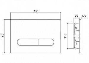 Унитаз подвесной BelBagno UNO BB3105CHR безободковый, с крышкой микролифт, с инсталляцией и кнопкой хром купить в интернет-магазине Sanbest