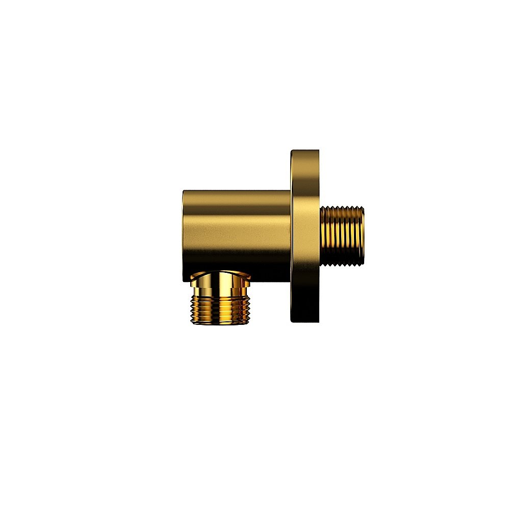 Подключение для шланга WhiteCross Y Y1008GL золото купить в интернет-магазине сантехники Sanbest
