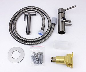 Гигиенический душ Bronze de Luxe LIBERTY 701GG графит купить в интернет-магазине сантехники Sanbest