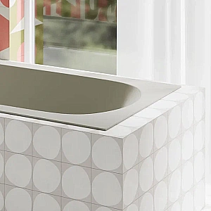 Ванна Salini ORNELLA S-sense 102316G 160x70 белая купить в интернет-магазине Sanbest