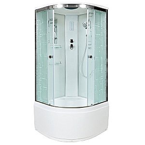 Душевая кабина DTO ЕМ4510 с пультом 100х100 купить в интернет-магазине Sanbest