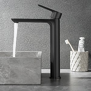 Смеситель для раковины Black&White Universe UK8302B купить в интернет-магазине сантехники Sanbest