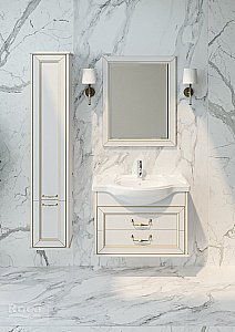 Шкаф - колонна Roca America Evolution W ZRU9302955 дуб светлый для ванной в интернет-магазине сантехники Sanbest