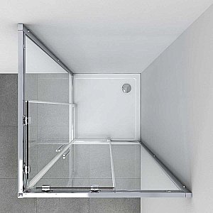 Душевой уголок Vincea SOFT VSS-3SO100CL 100x100 стекло прозрачное/профиль хром купить в интернет-магазине Sanbest