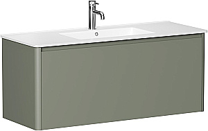 Тумба с раковиной Allen Brau Gravity 120 1.370015.CGM олива матовая для ванной в интернет-магазине Sanbest