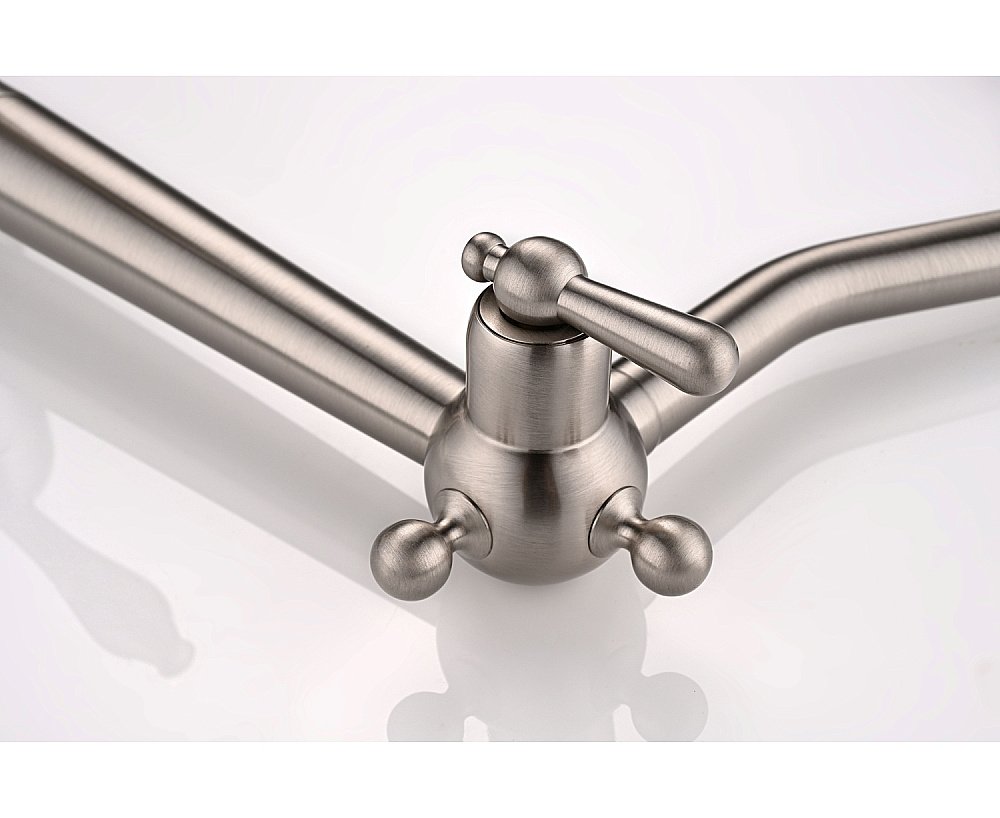 Смеситель для кухни Paulmark Retro Re213226-BS брашированная сталь купить в интернет-магазине сантехники Sanbest