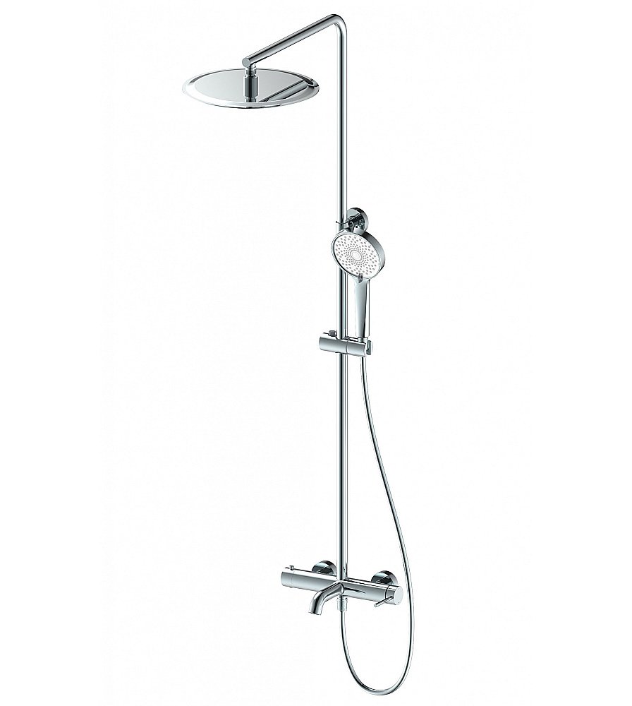 Душевая система WONZON & WOGHAND STICK WW-88739017-CR хром купить в интернет-магазине сантехники Sanbest