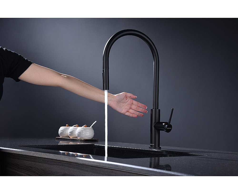 Смеситель для кухни Paulmark Senso Se215180-AN антрацит купить в интернет-магазине сантехники Sanbest