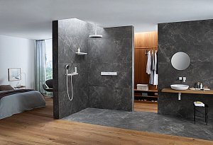 Термостат для душа Hansgrohe RainSelect 15381700 купить в интернет-магазине сантехники Sanbest