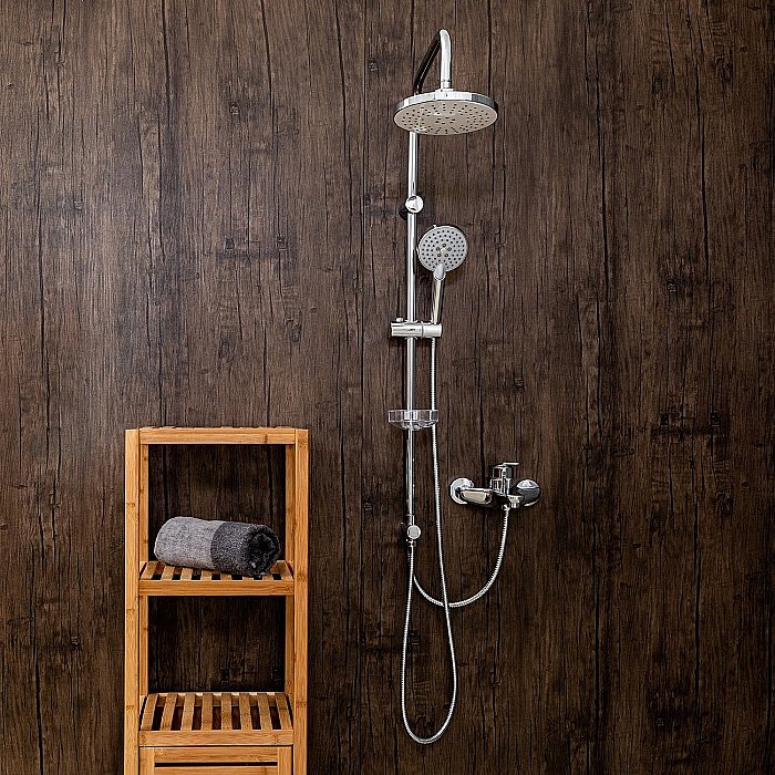 Душевая система Orange Flipo M23-933cr хром купить в интернет-магазине сантехники Sanbest