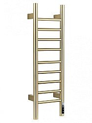 Полотенцесушитель электрический WONZON & WOGHAND BONN, Брашированное золото (WW-AL4092-BG) купить в интернет-магазине сантехники Sanbest