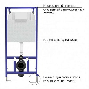 Унитаз подвесной Berges GAMMA 42426 купить в интернет-магазине Sanbest