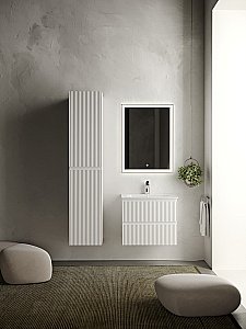 Тумба с раковиной Sancos SNOB R SNR60W 60 Bianco для ванной в интернет-магазине Sanbest