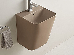 Раковина CeramaLux 38 500QMС капучино матовый купить в интернет-магазине Sanbest