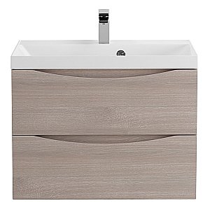 Тумба с раковиной Belbagno MARINO 60 подвесная Rovere Grigio для ванной в интернет-магазине Sanbest