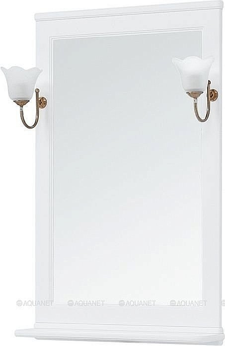 Зеркало Aquanet Валенса 65 белый в ванную от интернет-магазине сантехники Sanbest