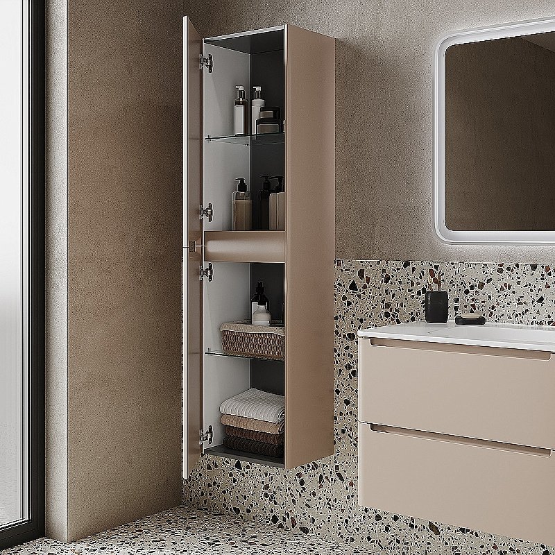 Пенал Iddis Edifice 40 EDI40C0i97 капучино для ванной в интернет-магазине сантехники Sanbest