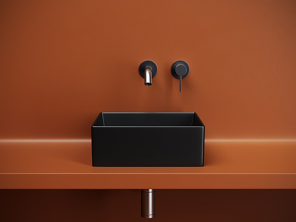 Раковина Ceramica Nova Element CN6068MB черная матовая купить в интернет-магазине Sanbest