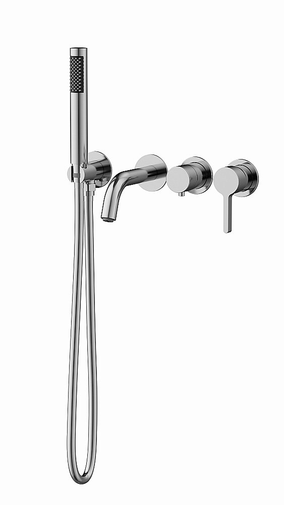 Смеситель для ванны Vincea Villa VTFW-1VL1CH хром купить в интернет-магазине сантехники Sanbest