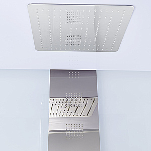 Душевая кабина с гидромассажем Orans Diamond 120х90 SR-89105RS White купить в интернет-магазине Sanbest