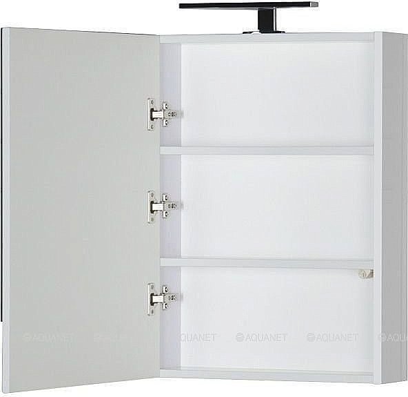 Зеркальный шкаф Aquanet Нота 50 белый купить в интернет-магазине сантехники Sanbest