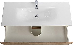 Тумба с раковиной BelBagno MARINO-CER-N-1200-2C-SO-WO-P Rovere Bianco для ванной в интернет-магазине Sanbest