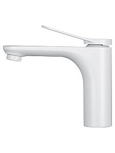 Смеситель для раковины WONZON & WOGHAND WW-A40482-MW белый матовый купить в интернет-магазине сантехники Sanbest