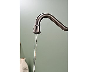 Смеситель для кухни Paulmark Retro Re213226-GM вороненая сталь купить в интернет-магазине сантехники Sanbest