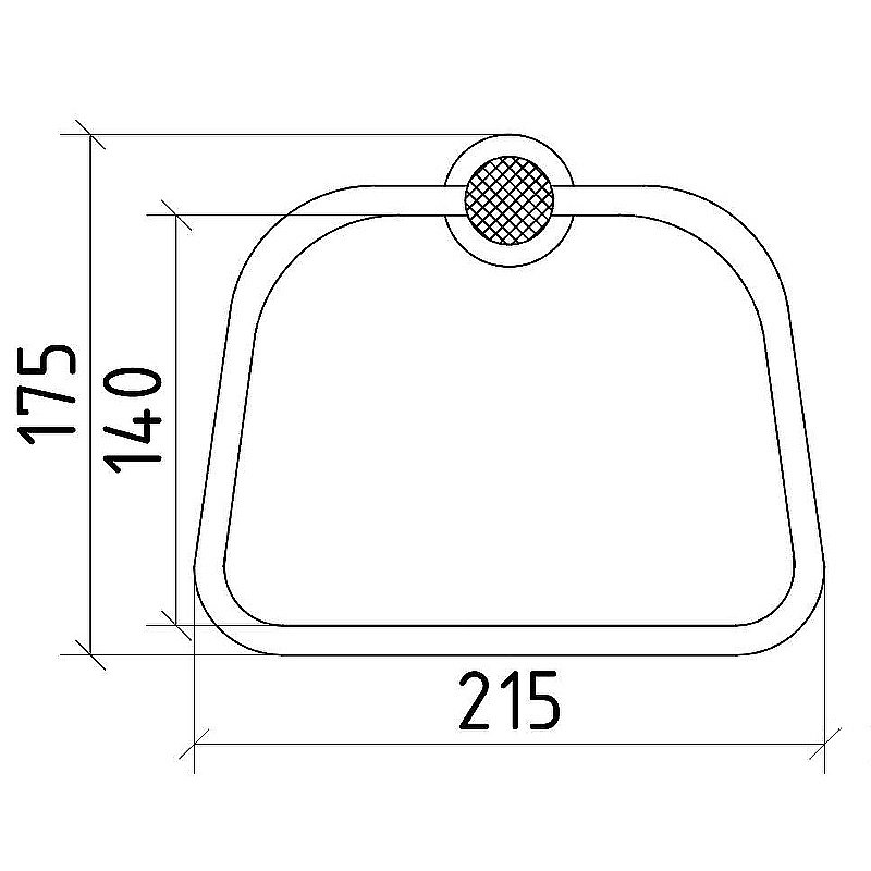 Полотенцедержатель Boheme Royal Cristal 10925-G-B золото/Preciosa купить в интернет-магазине сантехники Sanbest