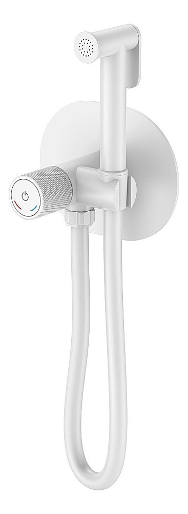 Гигенический душ Boheme Tech 157-MW белый матовый купить в интернет-магазине сантехники Sanbest