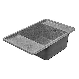 Мойка кухонная Акватон Беллис 78 серая купить в интернет-магазине сантехники Sanbest