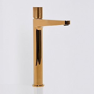 Смеситель для раковины WasserKRAFT Ems 7600 7603H золото купить в интернет-магазине сантехники Sanbest