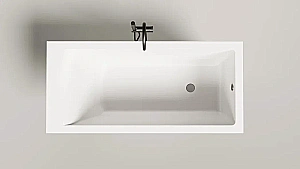 Ванна Salini CASCATA S-stone 105021M 150x70 белая купить в интернет-магазине Sanbest