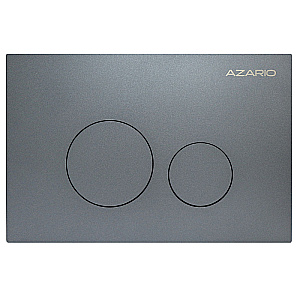 Кнопка для инсталляции Azario NEW-TS AZ-SS-002-GG оружейная сталь матовая купить в интернет-магазине сантехники Sanbest