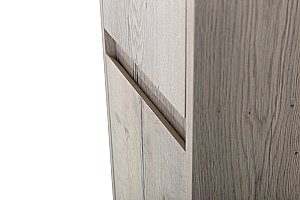 Пенал подвесной BelBagno KRAFT 2A SC 33 Rovere Galifax Bianco для ванной в интернет-магазине сантехники Sanbest