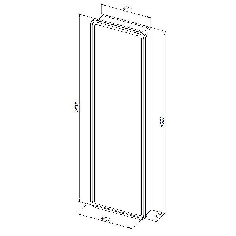 Пенал Aquanet Оптима 45 335438 белый для ванной в интернет-магазине сантехники Sanbest