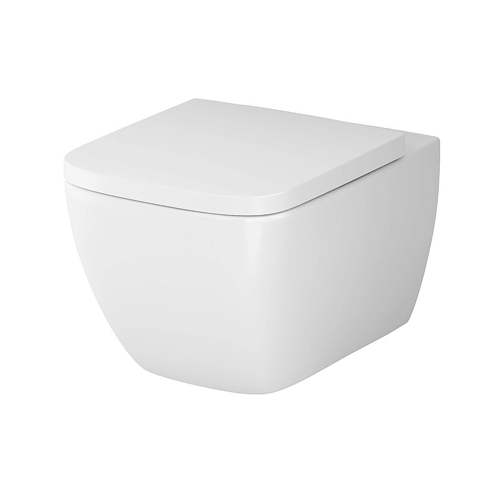 Унитаз подвесной AM.PM Gem C901701SC белый, безободковый купить в интернет-магазине Sanbest