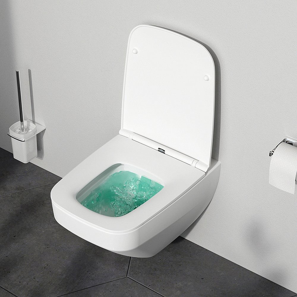 Унитаз подвесной AM.PM Inspire V2.0 C50A1700MWSC белый матовый, безободковый купить в интернет-магазине Sanbest