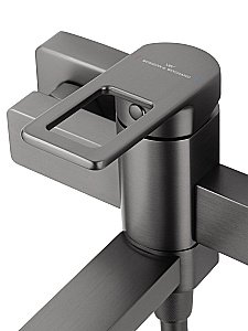 Смеситель для ванны с душем WONZON & WOGHAND FRAME, Темный графит (WW-88639010-BGM) купить в интернет-магазине сантехники Sanbest