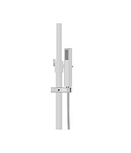 Душевая система Agger Great A2893311 хром с декором купить в интернет-магазине сантехники Sanbest