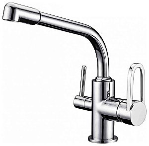 Смеситель для кухни Zorg Sanitary ZR 319 YF Хром купить в интернет-магазине сантехники Sanbest