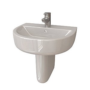 Раковина на полупьедестале Ideal Standard Connect 45 E796801 белая купить в интернет-магазине Sanbest